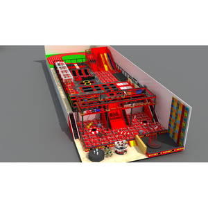 Thiết Bị Chơi Mềm Đồ Chơi Trong Nhà Sân Chơi Lớn Đồ Chơi Khu Vực Vui Chơi Thương Mại Cầu Trượt Trong Nhà Và Bể Bóng - Product Image 6