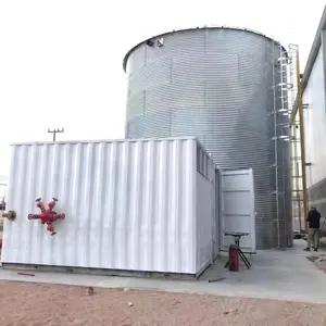 big capacity feed animals long-lasting materials reasonable price corn grain storage silos