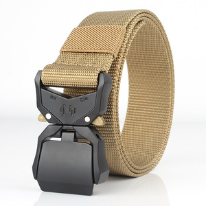 Cintura tattica fibbia in metallo colore e dimensioni opzionale cintura tattica in Nylon resistente