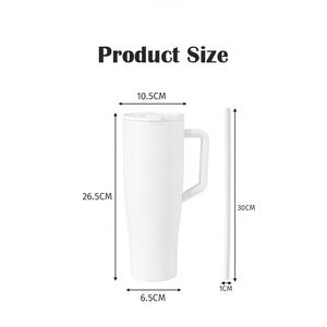 Custom Logo 40oz Adventure Stainless Steel <b>Double</b> <b>Wall</b> Vacuum Tumbler with Handle BPA Free Leak-Proof 6-12hr Thermal Insulation - Product Image 4