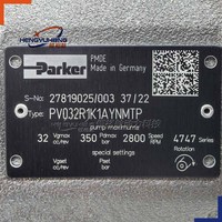 Pompe à pistons axiaux à cylindrée variable Parker PV032R1K1AYNMTP, pompe hydraulique haute pression pour excavatrice et machines lourdes
