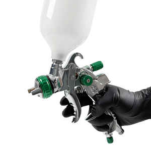 Chuyên Nghiệp Hvlp Không Khí Sơn Phun Trọng Lực Thức Ăn Súng Phun Với Không Khí Đầu Vào 1/4G/Npt/NPS - Product Image 4