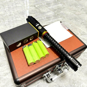 USB Rechargeable Green Laser Pointer <b>Pen</b> Portable Handheld Laser Light Pointer Aluminum Alloy for School Teaching and Office Use - Product Image 1