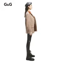 Moda 2022 giacca da donna cappotto da donna grazioso cappotto invernale 100% lana