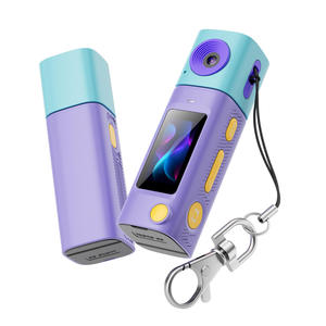 Mini appareil photo numérique portable avec porte-clés, écran de 0,96 pouces pour la lecture préliminaire, prise en charge de la lecture de cartes TF, petit appareil photo portable - Product Image 3