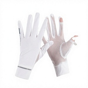 Gants de protection solaire anti-UV pour la plage en plein air, en nylon ultra fin et respirant, compatibles avec les écrans tactiles, pour femmes, pour dormir - Product Image 2