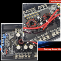 Amplificateur de subwoofers SPL pour voiture RMS 1500W Strong Bass Subwoofer Amplifier Peak 3000W Max 1ohm Class D Car Amplifier Monoblock
