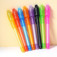 Stylo marqueur magique à encre invisible pour enfants, 120 couleurs, 6 mm, avec lumière pour écrire des messages secrets