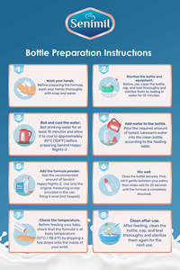 Senimil Happy Nights 2 Premium Follow-on Milk Powder 300g - Night <b>Time</b> Feeding Baby Formula for Infants 6-12 Months Stage 2 Tin - Product Image 2