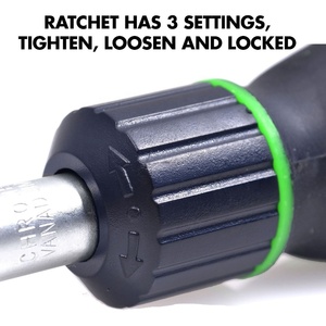 Возможно сотрудничество по системе OEM 6 in1 трещоточная рукоятка с C-RV наконечник отвертки stubby отвертка - Product Image 4