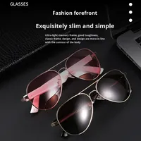 Lunettes Intelligentes de Mode Aviateur BT 5.4 IPX5 Étanches Lunettes de Soleil Sans Fil Assistant Intelligent Appel Musique Lunettes Intelligentes Portables