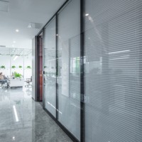 MYSPACE Cloisons de bureau, séparateurs de pièce, panneaux et cloisons modulaires démontables mobiles pour murs de bureau en verre