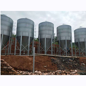 Trang Trại gà ăn hạt lưu trữ <span class=keywords><strong>Silo</strong></span> với thép mạ kẽm và IOT công nghệ để bán - Product Image 6