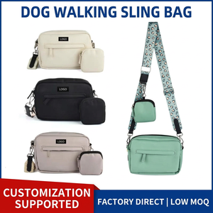 Sac de dressage pour chien en nylon avec sangle réglable, pochette portable pour friandises pour animaux de compagnie - Product Image 5