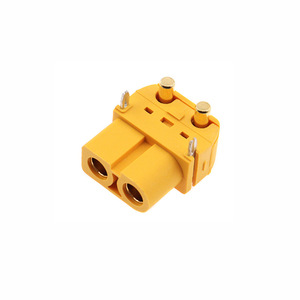 Connecteur <span class=keywords><strong>m</strong></span>âle-femelle de charge de batterie au lithium pour modèle d'avion Amass Original <span class=keywords><strong>XT60PW</strong></span>-F/<span class=keywords><strong>M</strong></span>, plaque de soudure horizontale à 90 degrés - Product Image 3