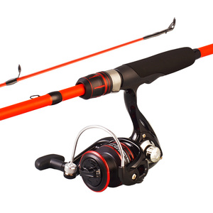 Olta ve makara Combo tam kiti 1.8m 2.1m karbon olta iplik makarası Jig kanca Lures hattı ile Set - Product Image 2