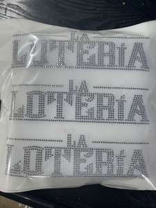 Оптовая продажа, текстовый логотип, блестки, стразы с плоской задней частью, 12 граней, стразы для сумок, одежды, обуви, теплопередачи - Product Image 2
