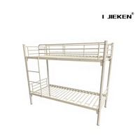 Lit superposé en métal gain de place, cadre de lit double stable en fer, lit superposé en acier pour enfants et adultes, chambre et auberge d'étudiants
