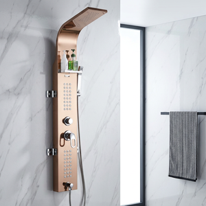 Panneau mural <span class=keywords><strong>de</strong></span> douche, revêtement <span class=keywords><strong>de</strong></span> douche, revêtement <span class=keywords><strong>de</strong></span> baignoire pour hôtel, maison, <span class=keywords><strong>salle</strong></span> <span class=keywords><strong>de</strong></span> <span class=keywords><strong>bain</strong></span> - Product Image 1