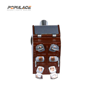 Commutateur rotatif Populace 104215 à 3 positions, bornes à vis, métal, IP31, pour groupe électrogène - Product Image 2