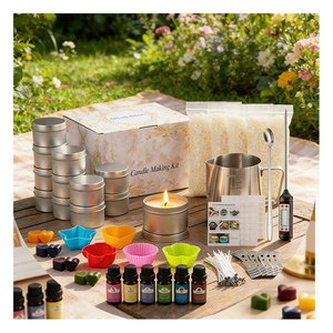 Envase de Lata Decorativo Vintage para Velas, Mezcla de Aromas Elegante, Recuerdo de Viaje, Serie de Exhibición para Boutique y Festividades - Product Image 5