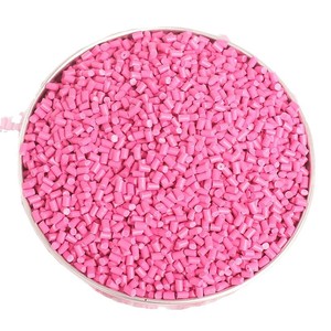Pink Masterbatch High Concentration Uniformly Dispersed For Injection Molding Shenzhen Factory Support High Gloss Coloring - Product Image 2