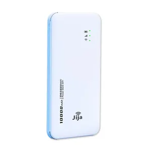 MSM8916 Pocket Mobile Hotspot 150Mbps 4G MiFis Portátil Hotspot Wifi Router com função de banco de potência 10000mAh