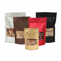 Pochette debout personnalisée Sac d'emballage en plastique à fermeture éclair Sac de nourriture pour biscuits au sucre