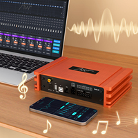 Audio winner E48.4D HiFi Clase D amplificador 8 canales DSP y amplificador de coche 4 canales
