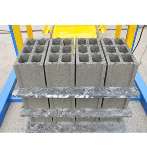 QT4-15 concrete hollow block making machine for sales
