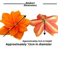 Kepala Bunga Lotus Film Lotus Flower Heads Soft Flowers DIY Dekorasi Bunga untuk Dinding Latar Belakang