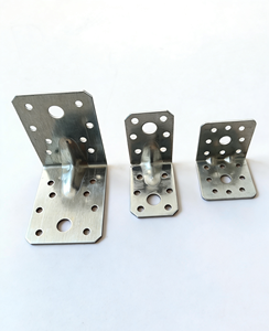 लकड़ी के त्रिकोणीय संरचनाओं के लिए अनुकूलित गैर-मानक प्रबलित एल-आकार ब्रैकेट - Product Image 3