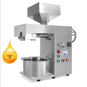 Healthy Sunflower Peanut Coconut oil pressers 20KG/H Edible cooking oil making machine