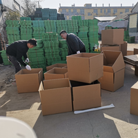 Vente chaude vert Drainage Plasticm pelouse fixe Golf pelouse parking grille d'herbe en plastique