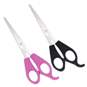 Hair Scissors Stainless Steel Sharp Blade Medium Handle Professional Hairdressing Right Handed For Bangs Cutting Tools - Product Image 4