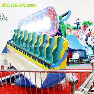 Manèges Double Crazy Wave Miami, manèges à sensations fortes pour parcs d'attractions, centres commerciaux, intérieur/extérieur - Product Image 3