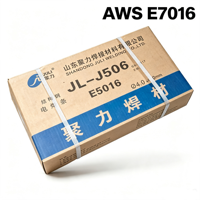 Électrode de soudage fiable J506 E5016, norme AWS A5.1 E7016, anti-fissuration pour travaux d'ingénierie de construction