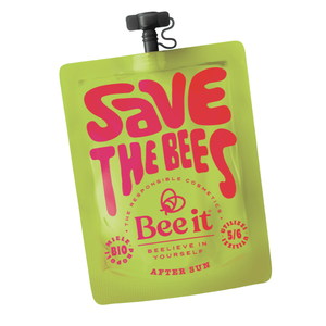 Loción para Después del Sol Bee It 50 ml, Humectante Corporal Orgánico de Aloe Vera, Tamaño Viaje - Product Image 1