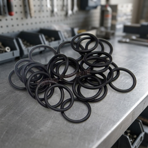 High Elastic 90mm SBR <b>Rubber</b> O-Ring Connection Gasket Precise Thickness Temperature Resistant -40C +120C for Sealing - Product Image 3