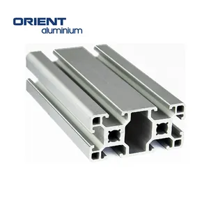 Custom 6061 6063 T Slot Linear Rail Aluminium Extrusion Profile Anodized Extruded Industrial Aluminum Profile Whole