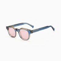 Lunettes teintées rose FL-41 avec teintes multi-niveaux pour l'éclairage fluorescent intérieur et la lumière du soleil extérieure