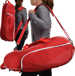 Sac de tennis réglable à grande capacité, échantillon gratuit, pour hommes et femmes, sac de sport pour la salle de sport avec porte-bouteille et crochets de protection - Product Image 2