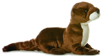 Peluche de loutre de mer de 10 pouces de haut, jouet en peluche, cadeaux pour enfants