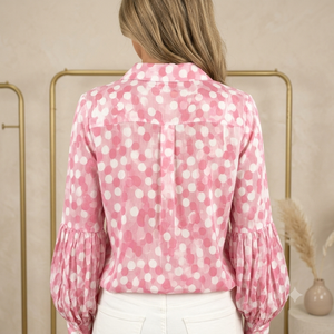 Designer <b>Clothes</b> Shirt Women Vietnam Manufacturer OEM ODM Regular Fit Sustainable Fabric Washable Quick Dry Elegant Look Summer - Product Image 3