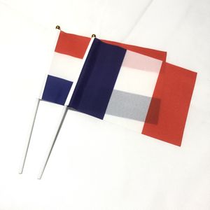 100% из полиэстера, рекламные, на заказ, грузинские, Нидерландские мини-стики, флаг, ручной развевающиеся флаги, все страны - Product Image 3