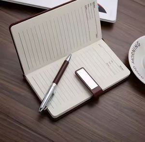 Oem Custom logo Luxury Promotional Corporate Company Father Day Gift Items <b>Notebook</b> with Pen Card Holder Business Gift <b>Set</b> - Product Image 4