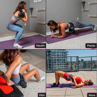 Entraîneur de poussée de hanche avec ceinture portante Entraînement de fitness Fessiers et taille Force abdominale auxiliaire pour hommes et femmes