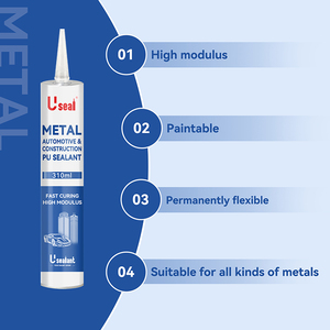 Sắt Thép Mạ Kẽm Kim Loại Nhôm Mái Rooof Máng Xối Bị Rò Rỉ Hoạt động Polyurethane Sealant Trong Dính Sauage Gói urathane PU - Product Image 3