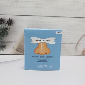 2024 nuevo diseño, tiras nasales transpirables correctas, extrafuertes, transparentes para pieles sensibles, solución para ronquidos sin drogas, yeso para dormir y nariz - Product Image 2