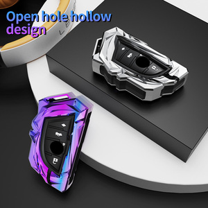 Coque de clé de voiture en métal pour BMW Mini Cooper F55 F56 F57 F54 F60 sac de support sans clé accessoires Auto - Product Image 4